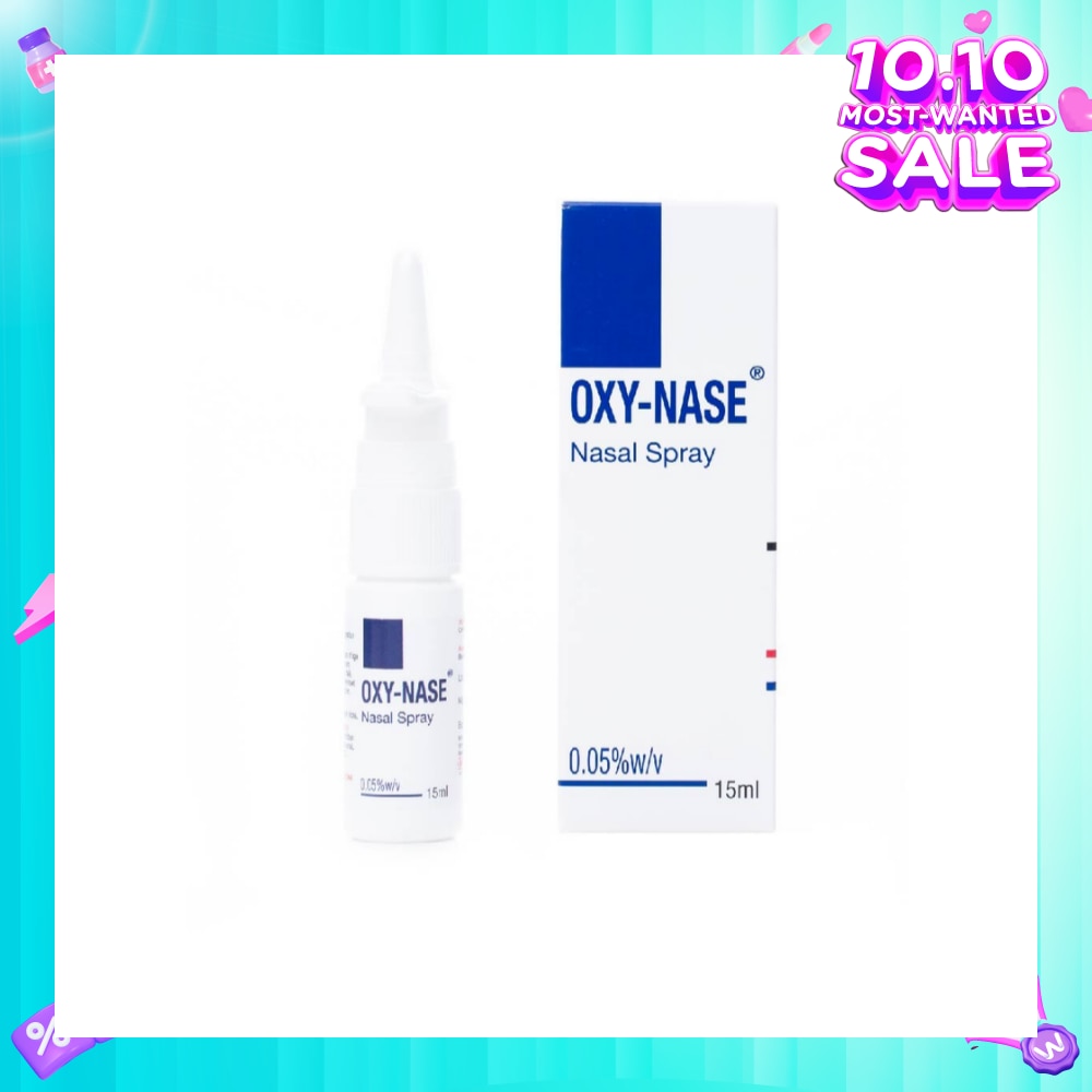 OXY NASE Spray 0.05% (Adult Nasal Spray) 15ml