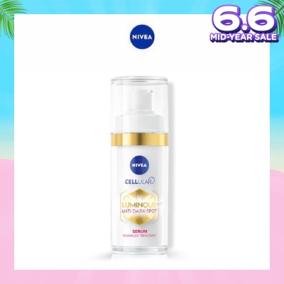 NIVEA Luminous630 Spotclear Booster Serum (Targets At The Root To Clear 10 Years Of Deep Dark Spots + Reduce Pigment Production & Accumulation) 30ml