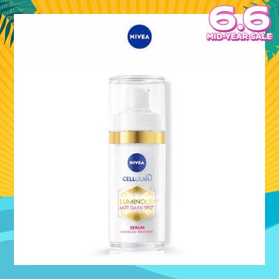 NIVEA Luminous630 Spotclear Booster Serum (Targets At The Root To Clear 10 Years Of Deep Dark Spots + Reduce Pigment Production & Accumulation) 30ml