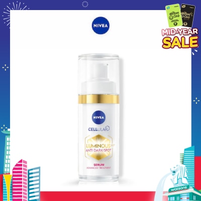 NIVEA Luminous630 Spotclear Booster Serum (Targets At The Root To Clear 10 Years Of Deep Dark Spots + Reduce Pigment Production & Accumulation) 30ml