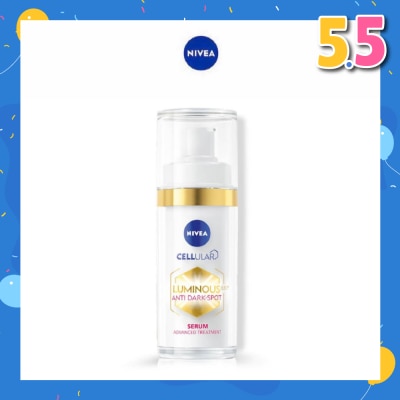 NIVEA Luminous630 Spotclear Booster Serum (Targets At The Root To Clear 10 Years Of Deep Dark Spots + Reduce Pigment Production & Accumulation) 30ml