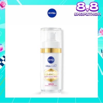 NIVEA Luminous630 Spotclear Booster Serum (Targets At The Root To Clear 10 Years Of Deep Dark Spots + Reduce Pigment Production & Accumulation) 30ml