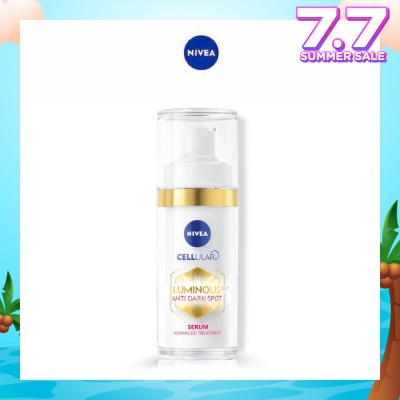 NIVEA Luminous630 Spotclear Booster Serum (Targets At The Root To Clear 10 Years Of Deep Dark Spots + Reduce Pigment Production & Accumulation) 30ml
