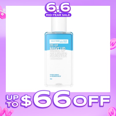 MAYBELLINE - Lip and Eye Makeup Remover 70ml