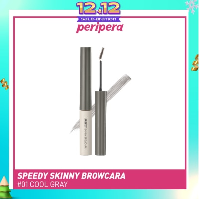 PERIPERA Speedy Skinny Browcara 01 Cool Gray 1s
