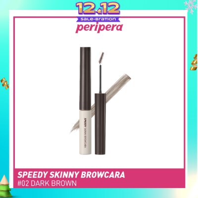 PERIPERA Speedy Skinny Browcara 02 Dark Brown 1s