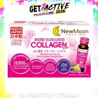 NEW MOON - Inner Radiance Collagen Drink 13,000mg 50ml x 10 image
