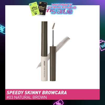 PERIPERA Speedy Skinny Browcara 03 Natural Brown 1s