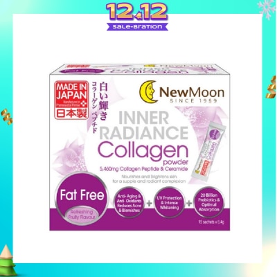 NEW MOON Inner Radiance Collagen Powder Sachet 6.4g x 15s