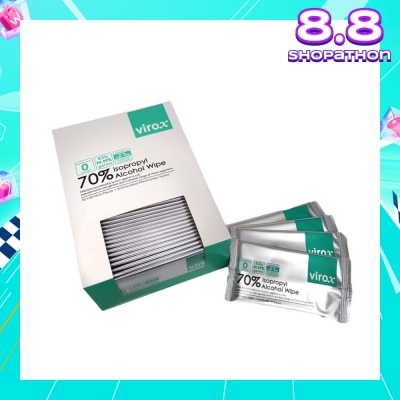 VIROX Alcohol 70% Individual Wipes (Virox) 50's