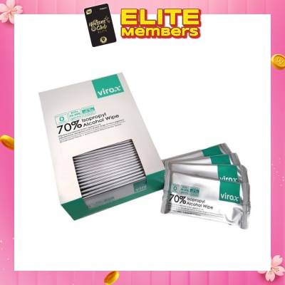 VIROX Alcohol 70% Individual Wipes (Virox) 50's