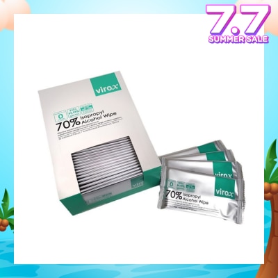 VIROX Alcohol 70% Individual Wipes (Virox) 50's