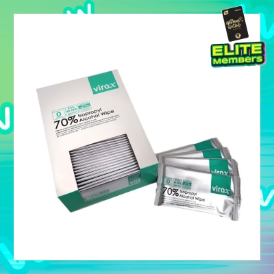 VIROX Alcohol 70% Individual Wipes (Virox) 50's