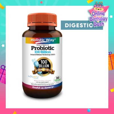 HOLISTIC WAY Probiotic 100 Billion Vegetarian Capsule 30s