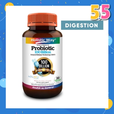 HOLISTIC WAY Probiotic 100 Billion Vegetarian Capsule 30s