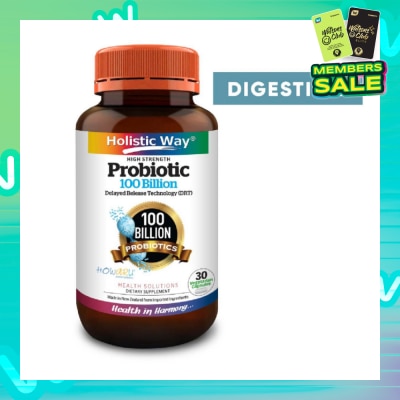 HOLISTIC WAY Probiotic 100 Billion Vegetarian Capsule 30s