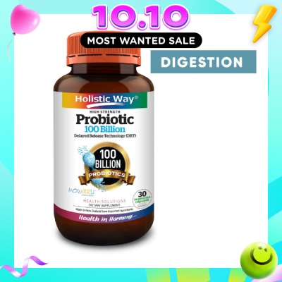 HOLISTIC WAY Probiotic 100 Billion Vegetarian Capsule 30s image