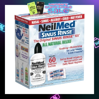 NEILMED Original Sinus Rinse Kitset consists Squeeze Bottle 1s + Sachet 60s