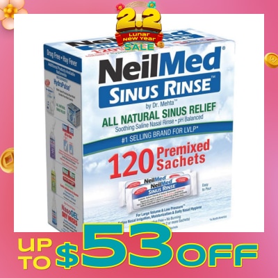 NEILMED Sinus Rinse Refill 120s