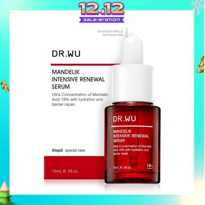 DR. WU Limited Edition Intensive Renewal Serum with 18% Mandelic Acid (Suitable for Oily Skin & Combination Skin) 15ml