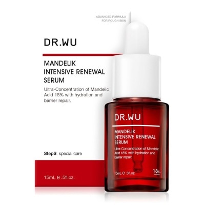 DR. WU Limited Edition Intensive Renewal Serum with 18% Mandelic Acid (Suitable for Oily Skin & Combination Skin) 15ml