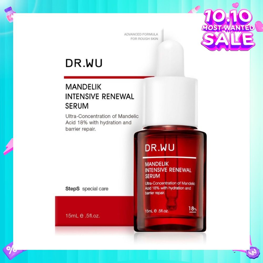 Limited Edition Intensive Renewal Serum with 18% Mandelic Acid (Suitable for Oily Skin & Combination Skin) 15ml