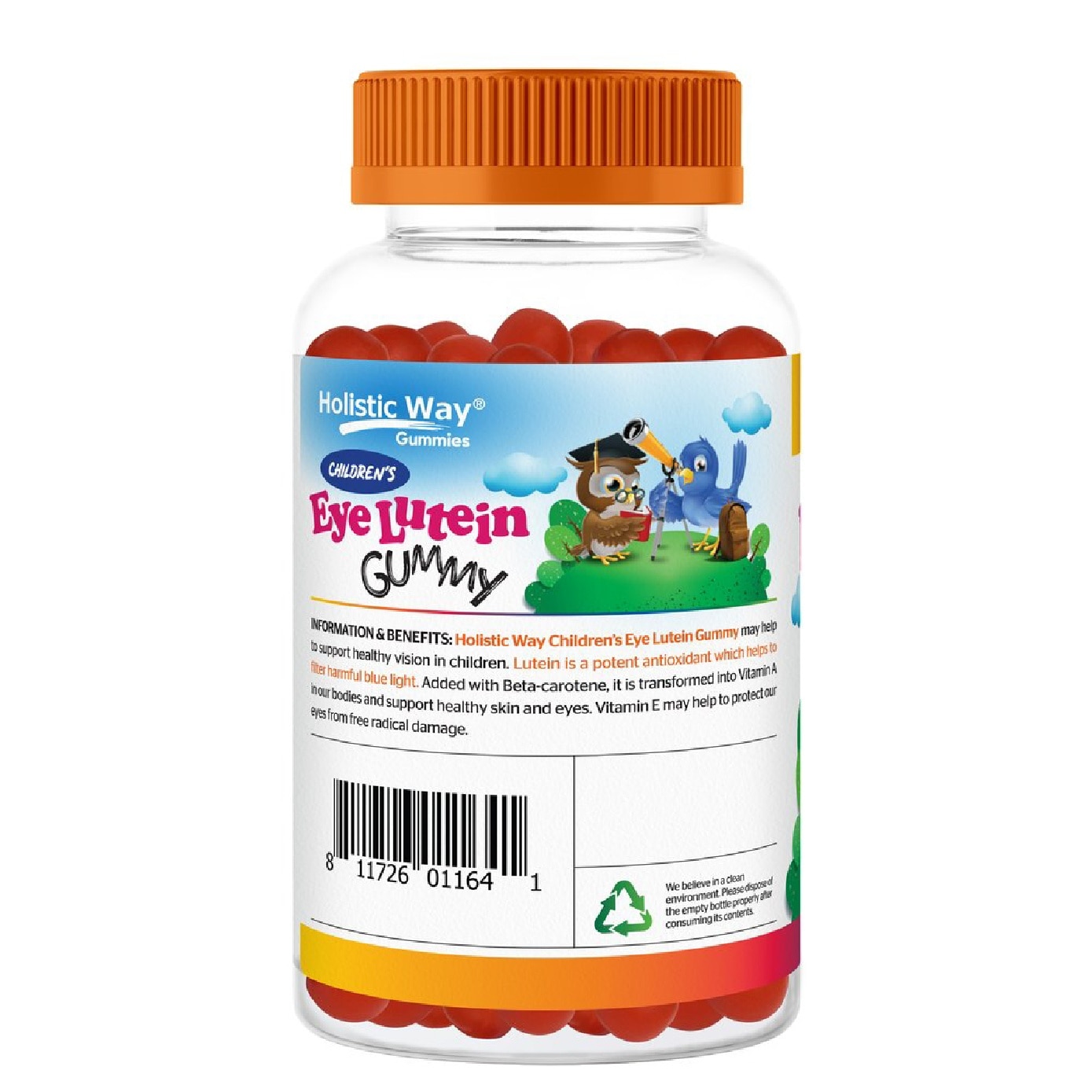 Children’s Eye Lutein + Beta carotene Gummy 90s image