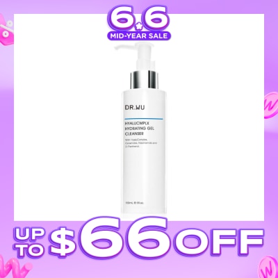DR. WU - Hyalucomplex Hydrating Cleansing Gel (Suitable For Sensitive Skin + For Hydration) 150ml