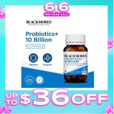 BLACKMORES - Probiotics+ 10 Billion 30s