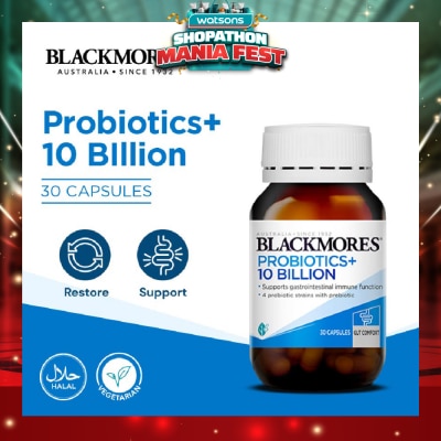BLACKMORES - Probiotics+ 10 Billion 30s