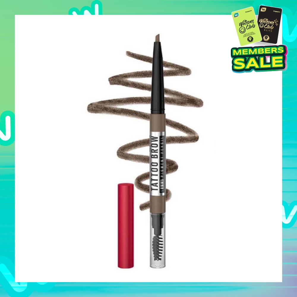 MAYBELLINE Tattoo Brow 36 Hours Pencil Grey Brow 1s