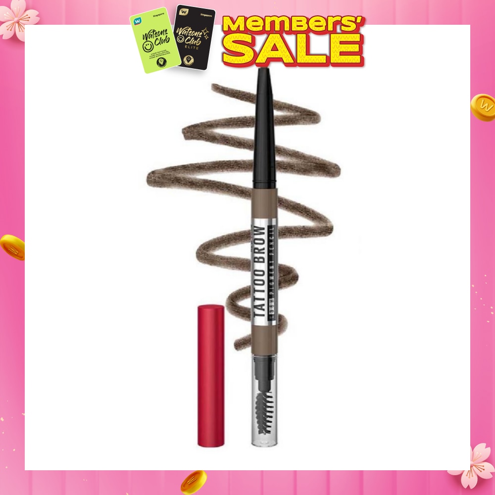 MAYBELLINE Tattoo Brow 36 Hours Pencil Grey Brow 1s