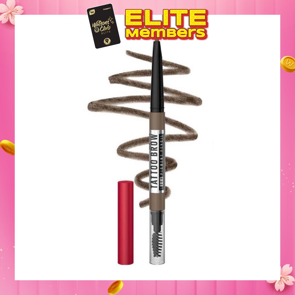 MAYBELLINE Tattoo Brow 36 Hours Pencil Grey Brow 1s