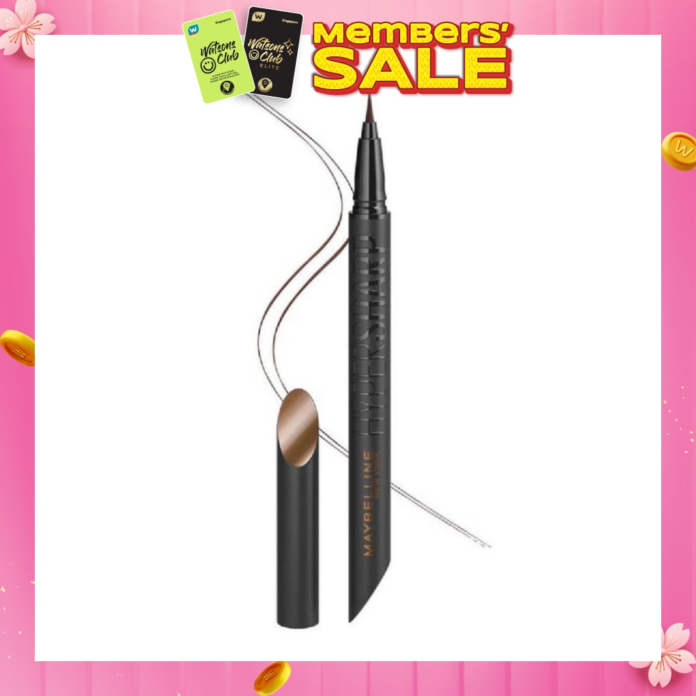 MAYBELLINE Hypersharp Liner Brown Black 1s