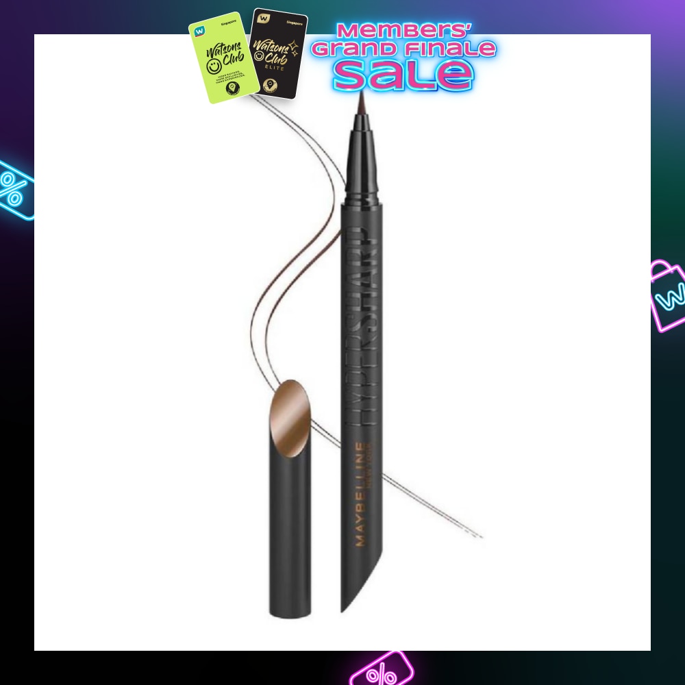 MAYBELLINE Hypersharp Liner Brown Black 1s