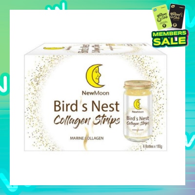 NEW MOON Bird Nest Collagen Strips (Marine Collagen) 150g x 6s