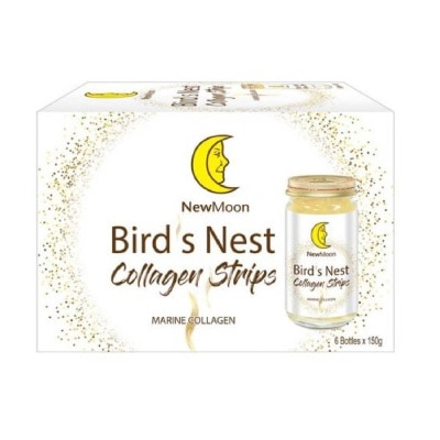 NEW MOON Bird Nest Collagen Strips (Marine Collagen) 150g x 6s