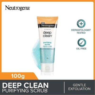 NEUTROGENA Deep Clean Purifying Daily Scrub (Gentle Exfoliation & Oil-Free) 100g