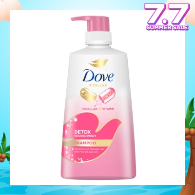 DOVE Dove Detox Nourishment Shampoo 680ml (For oily scalp and dry hair)