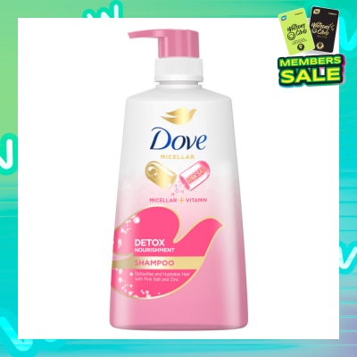DOVE Dove Detox Nourishment Shampoo 650ml (For oily scalp and dry hair)
