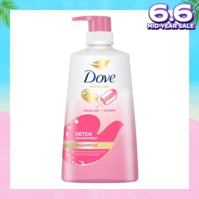 DOVE Dove Detox Nourishment Shampoo 680ml (For oily scalp and dry hair)