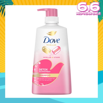 DOVE Dove Detox Nourishment Shampoo 680ml (For oily scalp and dry hair)