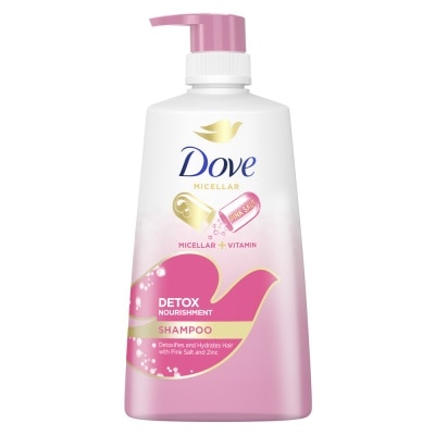 DOVE Dove Detox Nourishment Shampoo 680ml (For oily scalp and dry hair)
