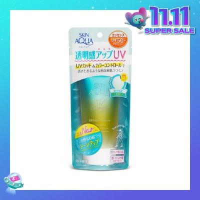 SUNPLAY Skin Aqua Tone Up UV Mint Green Essence SPF50+ 80g (Expiry: Dec`2025)