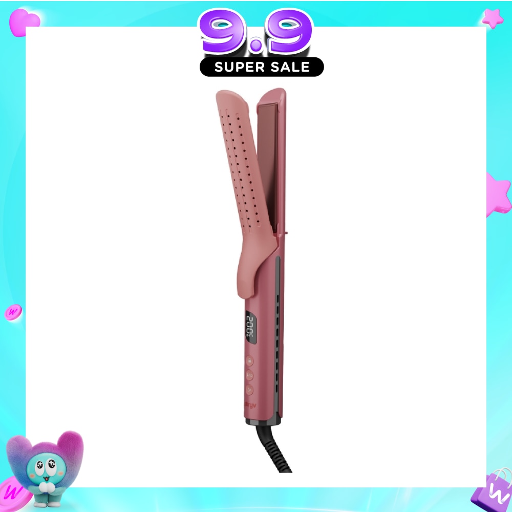 CoolStyler 2-in-1 Hair Straightener & Curler Cherry Blossom 1s image