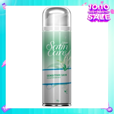 GILLETTE VENUS SatinCare SENSITIVE SKIN shave gel with aloe vera 195g
