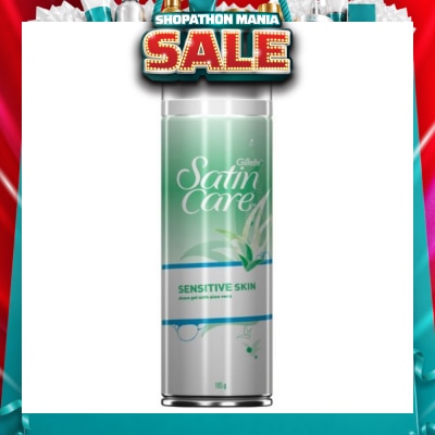 GILLETTE VENUS - SatinCare SENSITIVE SKIN shave gel with aloe vera 195g&nbsp;(Expiry: Feb`2027)