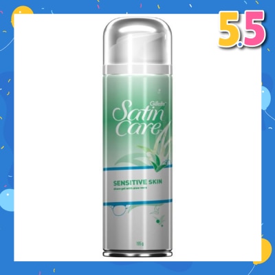 GILLETTE VENUS SatinCare SENSITIVE SKIN shave gel with aloe vera 195g