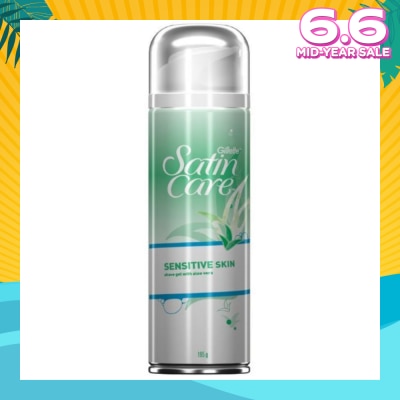 GILLETTE VENUS SatinCare SENSITIVE SKIN shave gel with aloe vera 195g