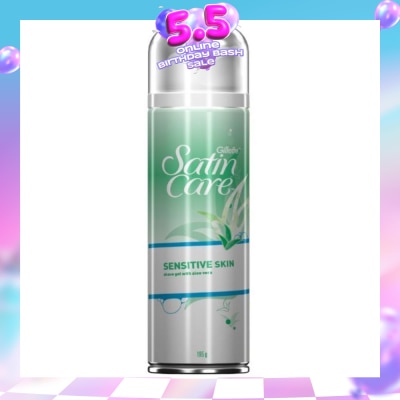 GILLETTE VENUS - SatinCare SENSITIVE SKIN shave gel with aloe vera 195g (Expiry: Mar`2027)